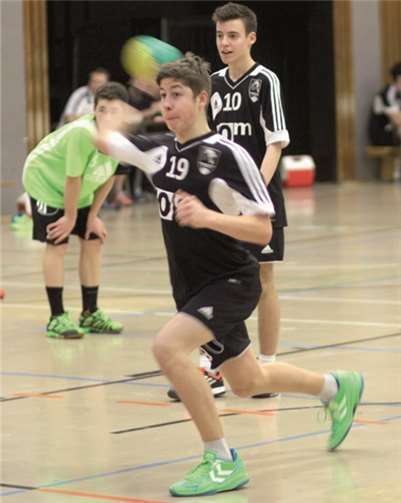 Cedi Busse verwandelt zum 40:17.