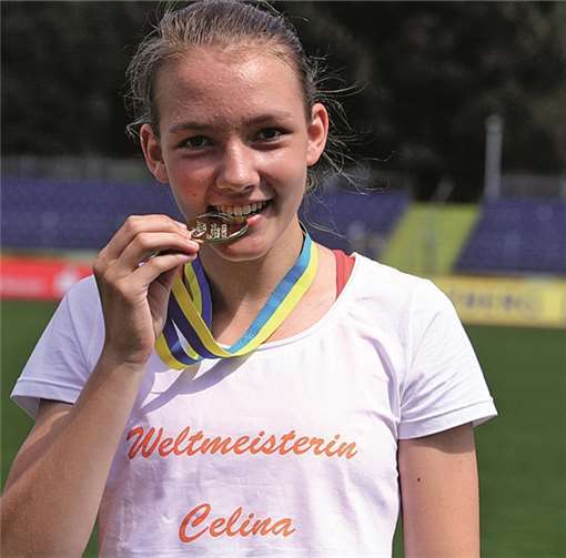 Celina Leffler ist Weltmeisterin. Der Gewinn der Goldmedaille war eine Riesen-Überraschung. RW