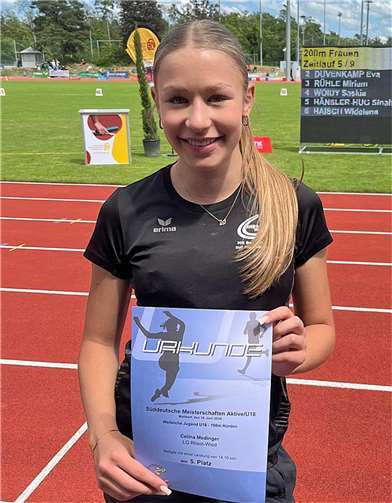 Celina Medinger. Foto: privat