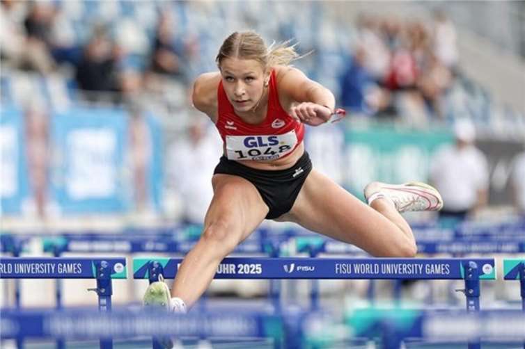 Celina Medinger erreichte in Wattenscheid die beste Platzierung der Rhein-Wied-Athleten.Foto: Dirk Gantenberg