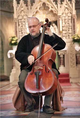 Cellist Ludwig Frankmar. Foto: privat