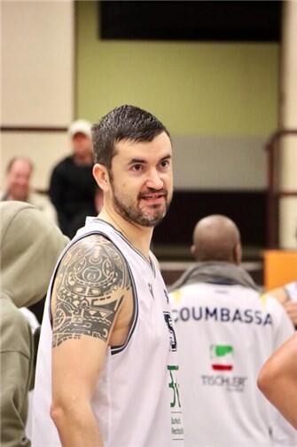 Center Dominik Hutzler zeigte gegen Köln eine starke Leistung.