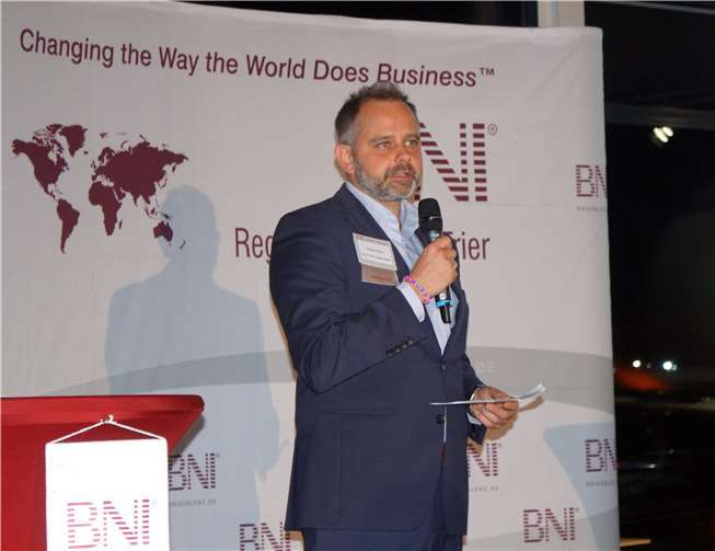 Chapter-Direktor Tobias Köhl berichtete von der erfolgreichen Entwicklung des Netzwerks in den zurückliegenden fünf Jahren.