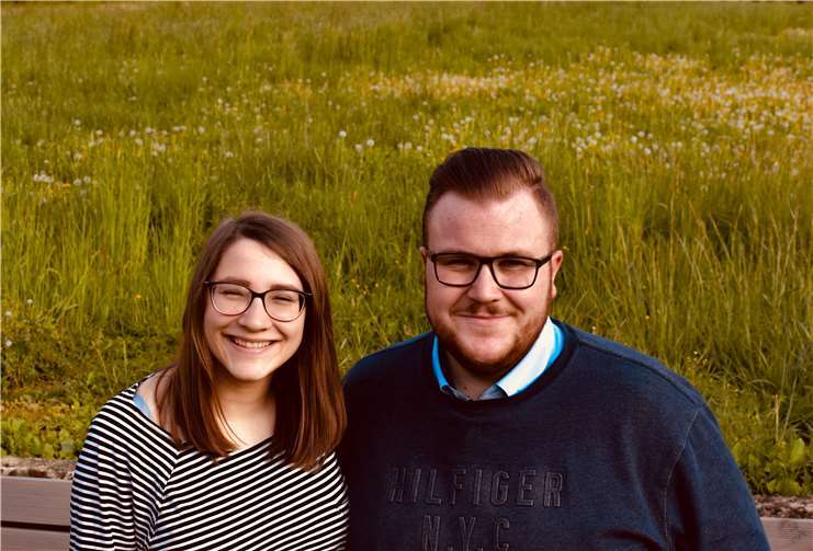 Charlotta Adams und Robin Odenthal sind das neue Maikönigspaar von Westum. Ihnen zu Ehren findet am Maiumzug am 18. Mai der Umzug statt. Foto: JGV Westum