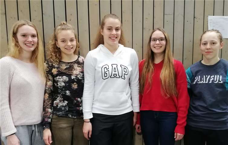 Charlotte Bauch (2.v.l.) fühlte sich wohl inmitten ihrer Sportfreundinnen aus dem Rheinland Foto: privat