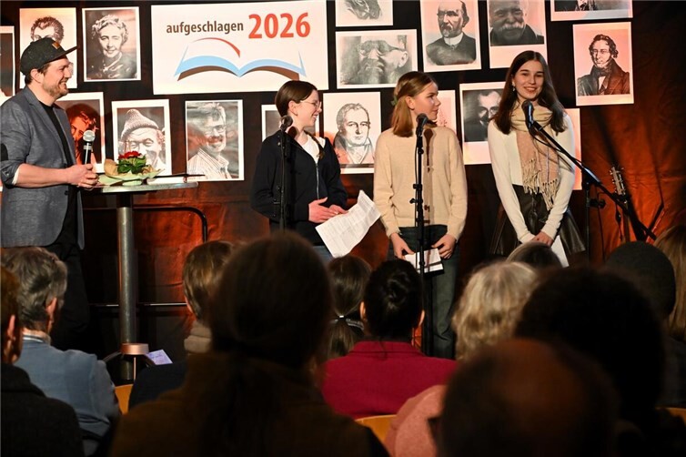 Charlotte Hartmann Friederike Spreer und Fiona Müdder lasen Janosch.