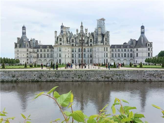 Chateau Chambord war Ziel des ersten Besuchstags der Ochtendunger Reisegruppe