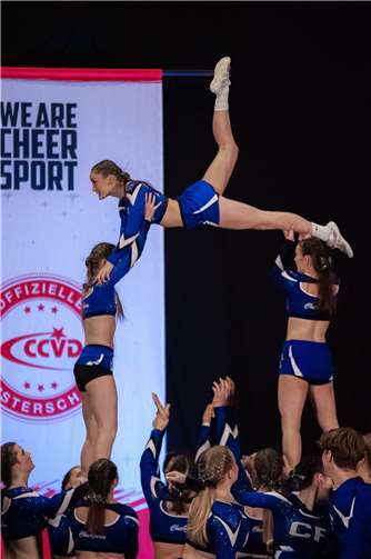 CheerForce Thunder in Aktion. Foto: CTG Valerian Becker