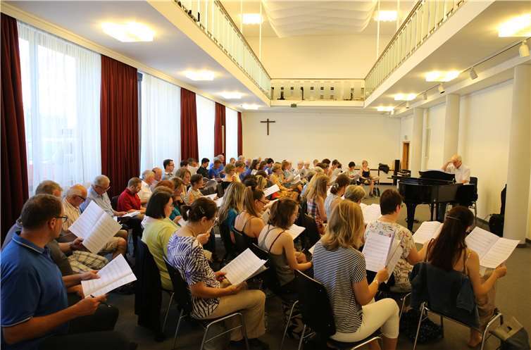 Chor-Workshop beim Landeschorfest. Foto: tozi/Chorverband Rheinland-Pfalz