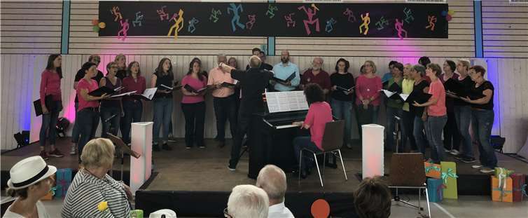 Choreanders: Das Geburtstagskind in Aktion. iam