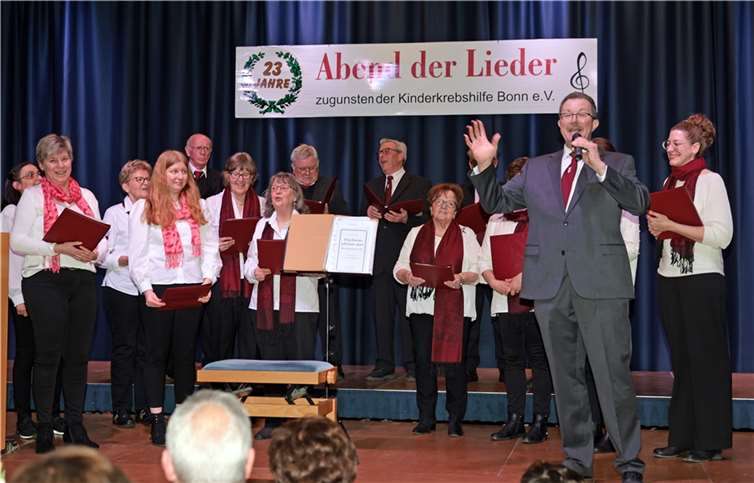 Chorgemeinschaft Barweiler/Dorsel, mit Chorleiter Bernd Prämaßing