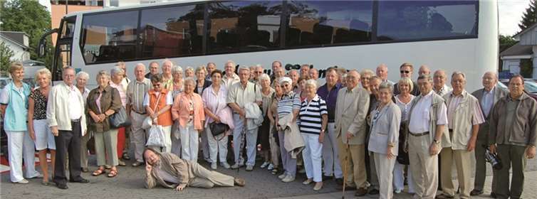 Chorreisen unter den Sängern, aber auch große Ausflüge mit den Damen waren Höhepunkte des geselligen Lebens im Chor.
