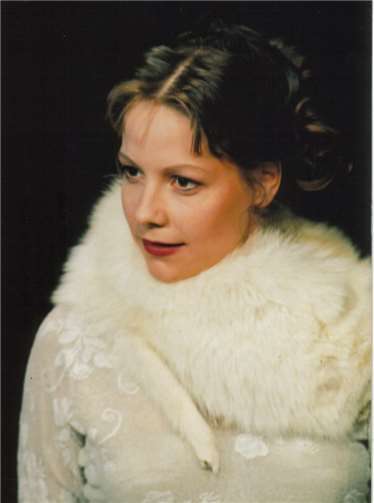 Chris Pichler in der Rolle der Romy Schneider.privat