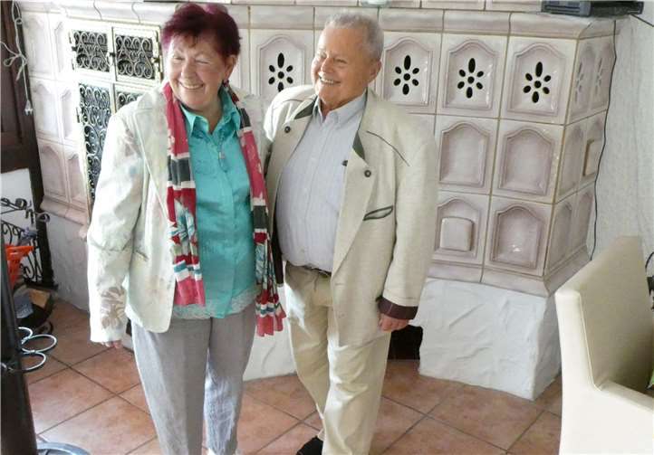 Christel und Harry Gensel sind seit 60 Jahren ein glückliches Ehepaar.privat