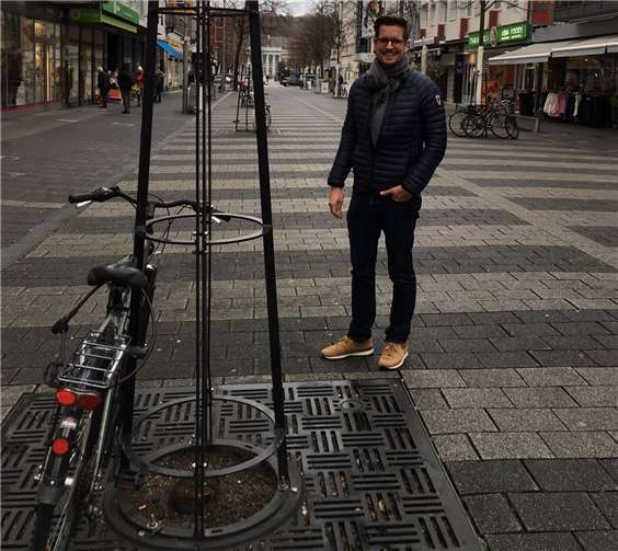 Christian Altmaier in der Schloßstraße.privat