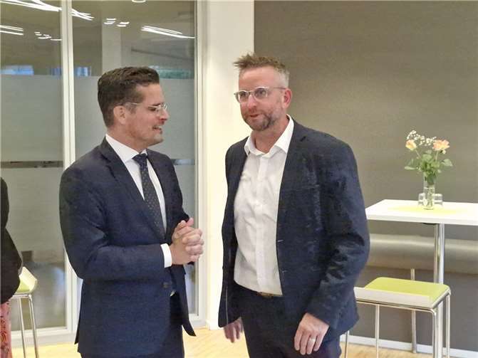 Christian Altmaier (l.) und Marko Boos. Foto: AWI