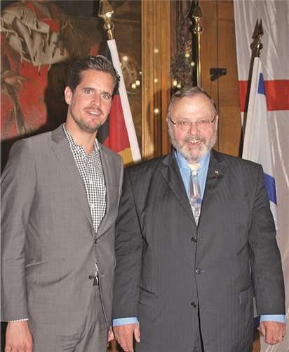 Christian Altmaier und CDU-Politiker Johannes Gerster.privat