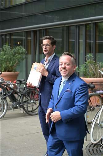 Christian Altmaier und Stephan Wefelscheid. Quelle: Freie Wähler Koblenz