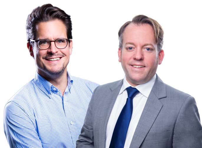 Christian Altmaier und Stephan Wefelscheid.Quelle: Freie Wähler Koblenz