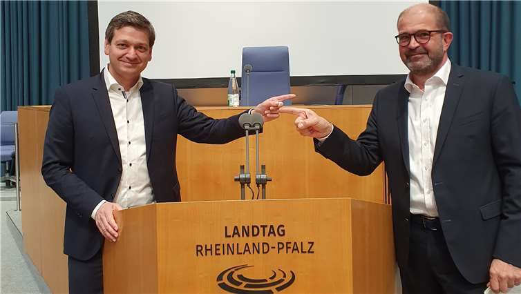 Christian Baldauf und Peter Moskopp.Foto: privat