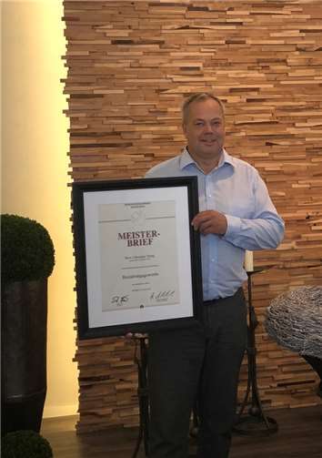 Christian Dung ist stolz auf seinen zweiten Meistertitel. Foto: privat