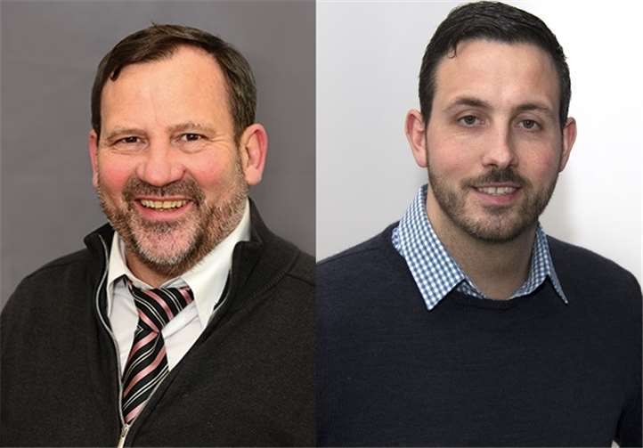 Christian Greiner und Hartmut Dressel sind Ansprechpartner für interessierte Bürger.privat