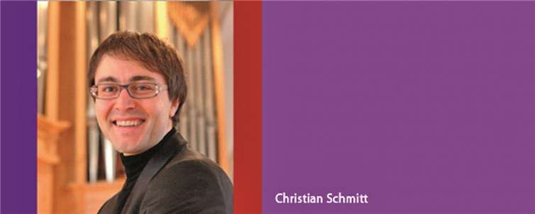 Christian Schmitt erhielt 2013 den ECHO Klassik. Privat