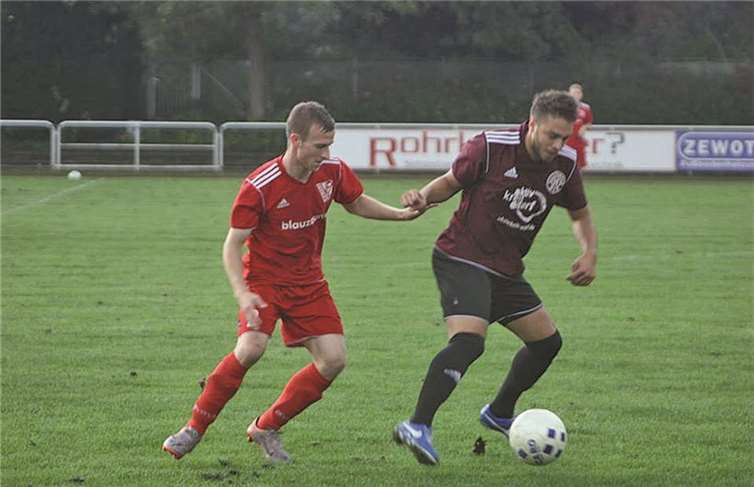 Christian Schroden im Zweikampf. privat