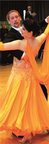 Christian Seydel und Anja Heimes holten Silber in der B-Klasse.privat