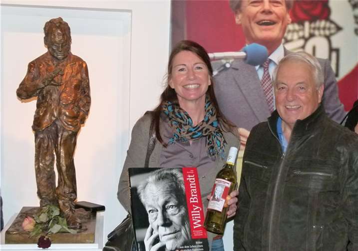 Christiane Brungs aus Bad Honnef ist die 25000ste Besucherin.privat