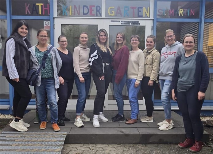 Christiane Grawe,Linda Freese,Natascha Kobus, Inna Schwarz, Svenja Lukic, Franziska Holz, Sabine Peters, Tanja Moser, Tina Zafirov,Inja Linnerz.  Foto: privat