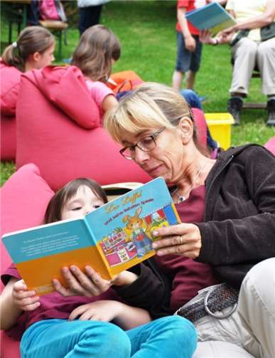 Christiane Stockmanns liebt kinderreichen Besuch in ihrem Garten. Foto: privat
