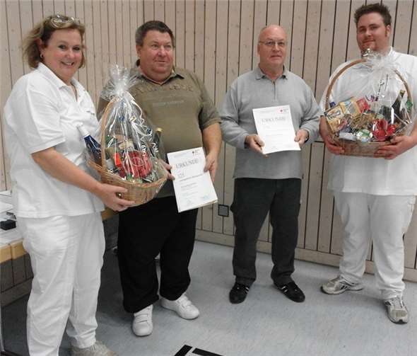 Christiane Stracke, Karl Heinz Reichert, Antonius Horst Hidien, Marco Dwoschak (v.li.). privat