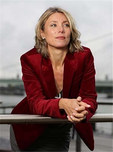 Christiane Wirtz liest im Hofcafé. privat