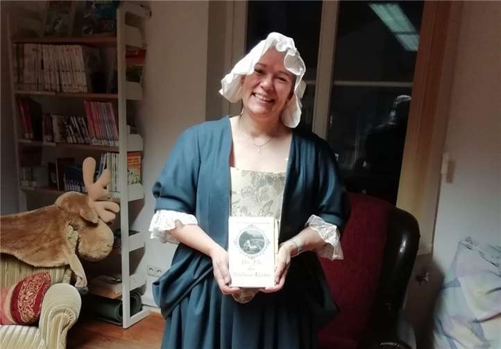 Christina Auerswald präsentierte ihren historischen Roman in Adenau. Foto: privat