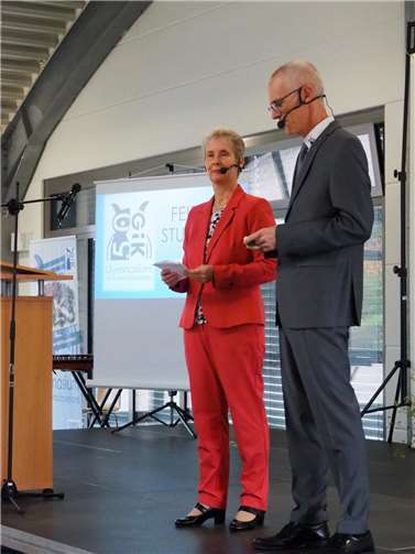 Christina Heim-Cleppien und Bernhard Karl moderierten die Veranstaltung.