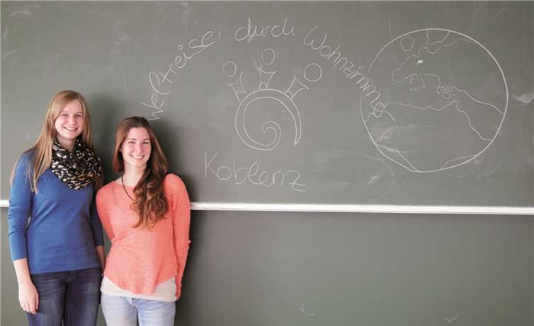 Christina Morandell und Annkathrin Schmidt freuen sich als Initiatorinnen sehr auf die vielen bevorstehenden „Weltreisen“.ND