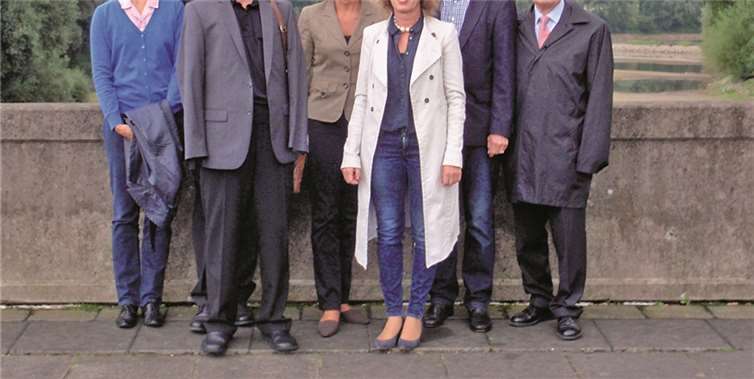 Christina Steinheuer, stellvertretende Kreisvorsitzende Ahrweiler, Alexander Buda, Kreisvorsitzender Neuwied, Ulrich van Bebber, Kreisvorsitzender Ahrweiler, Nicole Westig, Kreistagsabgeordnete Rhein-Sieg, Martina Ihrig, stellvertretende Fraktionsvorsitzende der FDP Bad Honnef, Bernd Schlegel, Ortsverbandsvorsitzender Königswinter und Peter Endler, Ehrenvorsitzender der FDP Bad Honnef. privat