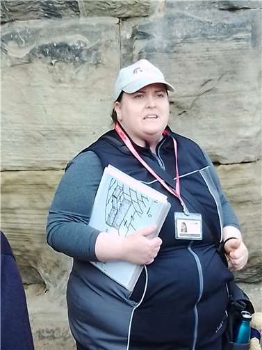 Christina in Trier geboren, konnte alles fundiert nahe bringen.