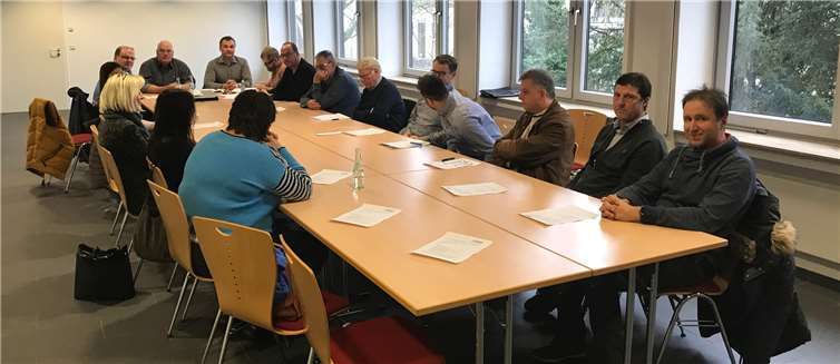 Christof Frensch begrüßte als Fraktionsvorsitzender und Spitzenkandidat die FWG Montabaur. Foto: Thorsten Weidenfeller (FWG Montabaur)