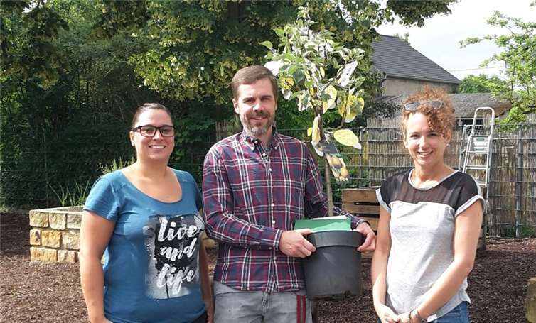 Christoph Ernst wird eine große Lücke hinterlassen, so Schulleiterin Petra Spies.privat