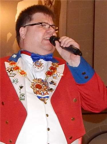 Christoph Hahn, der ‚Barde‘ der KuK.
