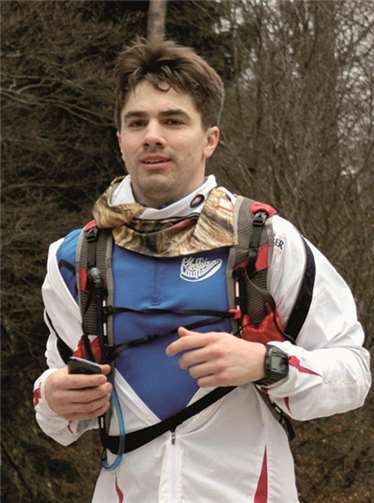 Christoph Mintgen beim Jokertrail in Heidelberg. privat