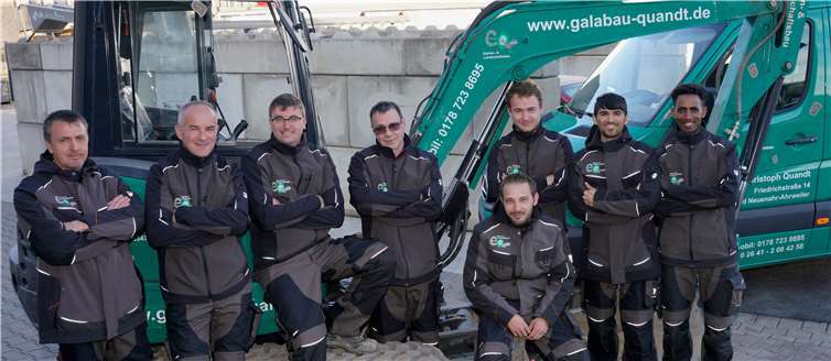 Christoph Quandt und sein Team beraten gerne bei der Gestaltung von Gartenprojekten. Foto: -KG-