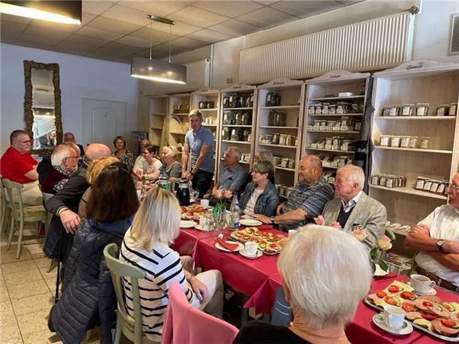 Christoph Schmitt besuchte den SPD-Ortsverein Oberwinter.Foto: privat