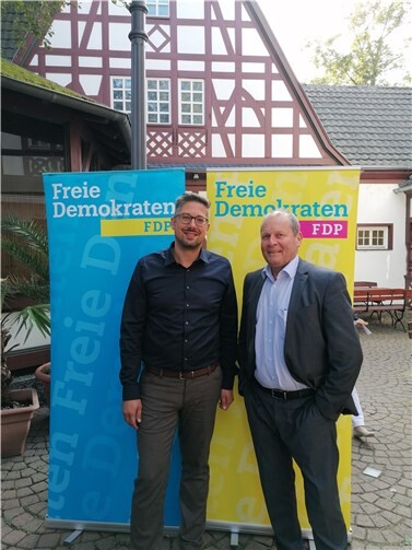 Christoph Schöll und David Hennchen.  Foto: Jorien Hennchen