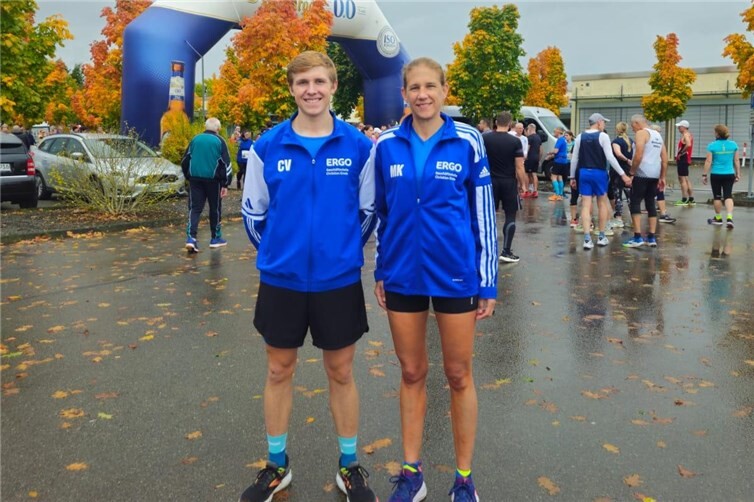 Christoph und Monika Vogt den Rheinland-Pfalz-Meisterschaften in Föhren. Foto: SV Urmitz