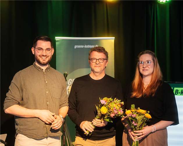 Christopher Bündgen, Carl-Bernhard von Heusinger und Janina Luipers. Fotograf: Bastian Spurzem.  Foto: privat