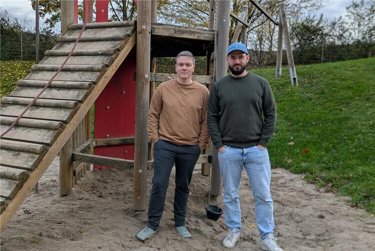 Christopher Bündgen und David Körber. Foto: Grüne Güls