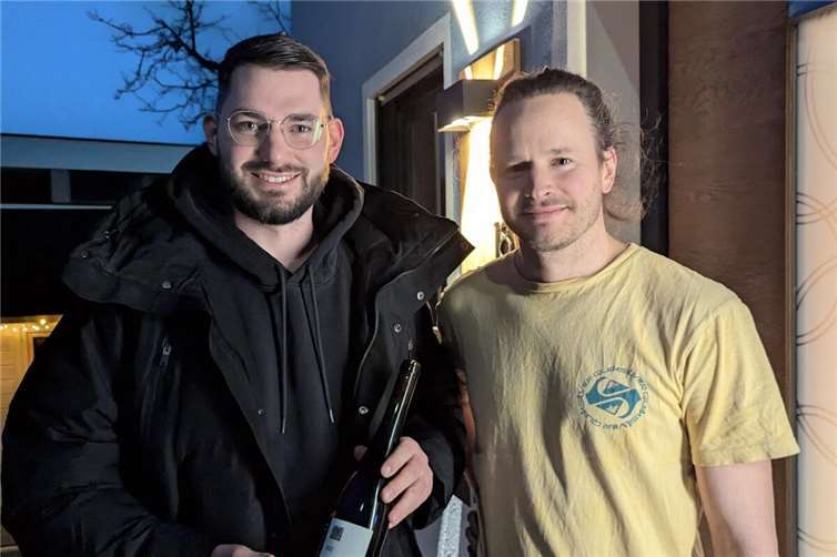 Christopher Bündgen und Fabian Seiser. Foto: privat